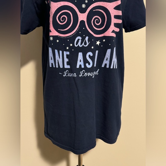 EUC Delta Soft Women's Luna Lovegood Blue and Pink Just As Sane Size Medium - Picture 4 of 6